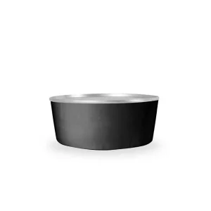 Black Paper Bowls Packaging size: 280 ml.