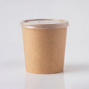 16oz Kraft Paper Soup Cup - 500pcs