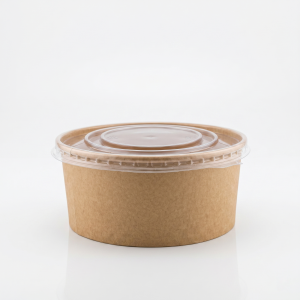 1300ml Kraft Paper Salad Bowl 1a 1300 ml Salad Bowl - 300pcs